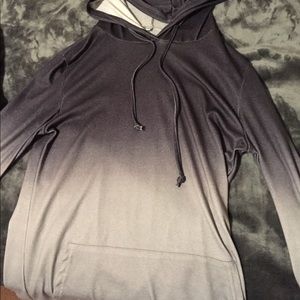 Brand new Grey ombre sweater light material!